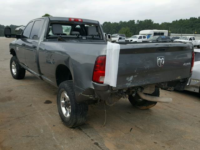3C6UR5HL2DG540221 - 2013 RAM 2500 ST GRAY photo 3