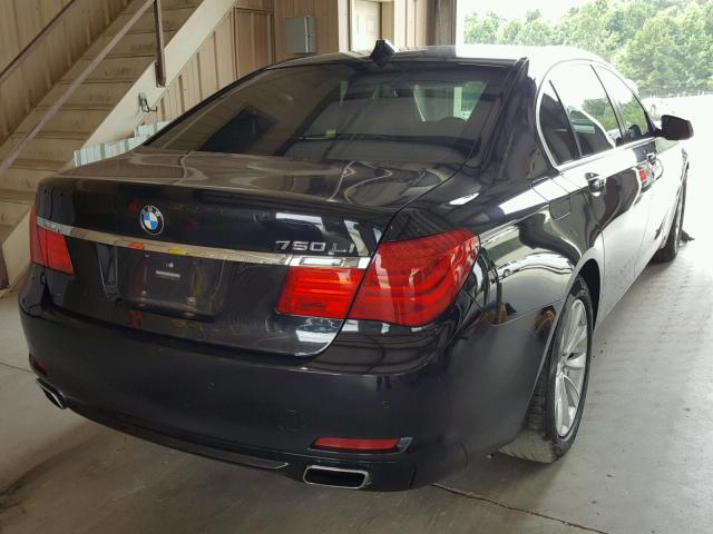 WBAKB4C59BC392864 - 2011 BMW 740 LI BLACK photo 4