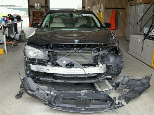WBAKB4C59BC392864 - 2011 BMW 740 LI BLACK photo 9