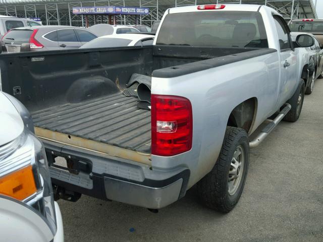 1GC0CVCG5CF144156 - 2012 CHEVROLET SILVERADO GRAY photo 4