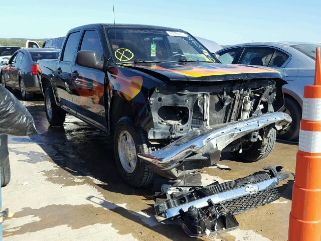 1GCCS138368135515 - 2006 CHEVROLET COLORADO BLACK photo 1