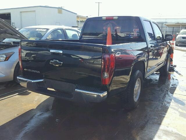 1GCCS138368135515 - 2006 CHEVROLET COLORADO BLACK photo 4