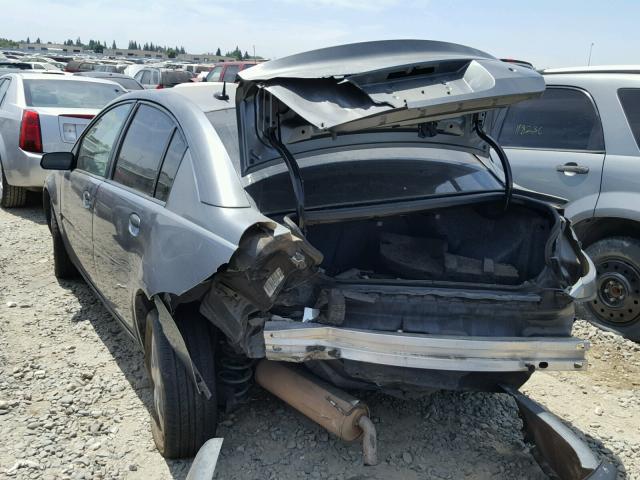 1G8AL58F06Z176255 - 2006 SATURN ION LEVEL GRAY photo 3