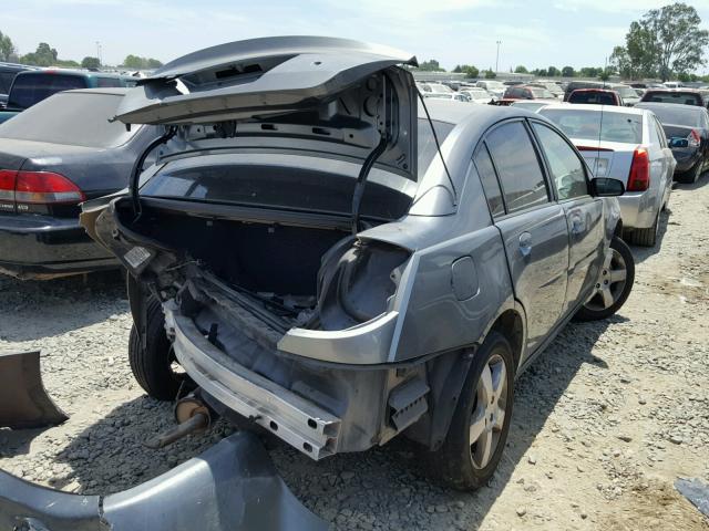 1G8AL58F06Z176255 - 2006 SATURN ION LEVEL GRAY photo 4