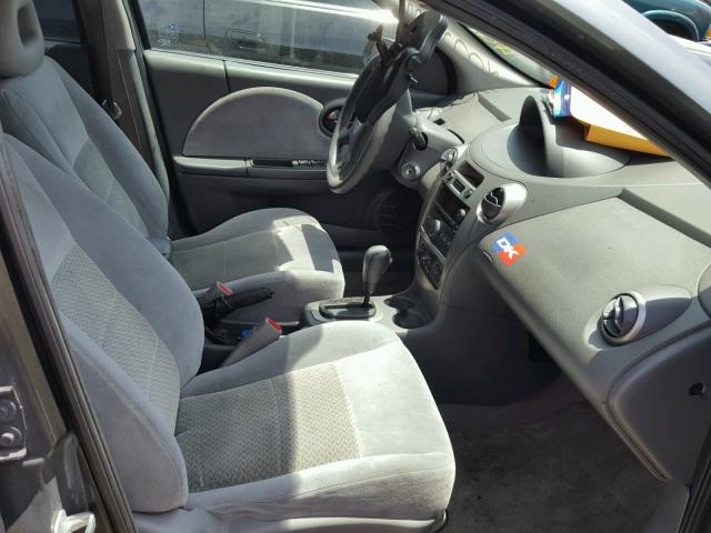 1G8AL58F06Z176255 - 2006 SATURN ION LEVEL GRAY photo 5