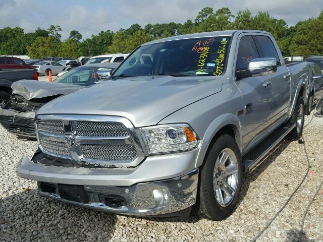 1C6RR6PMXFS623400 - 2015 RAM 1500 LONGH SILVER photo 2