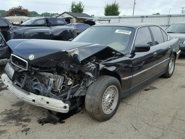 WBAGF6329SDH00043 - 1995 BMW 740 I AUTO BLACK photo 2