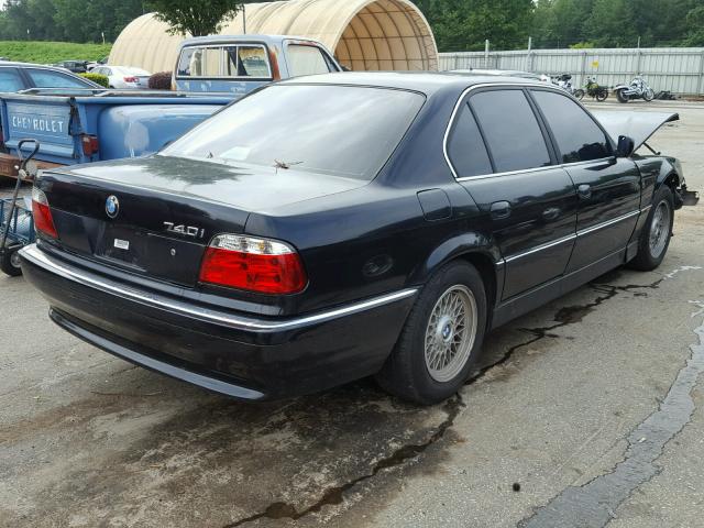 WBAGF6329SDH00043 - 1995 BMW 740 I AUTO BLACK photo 4