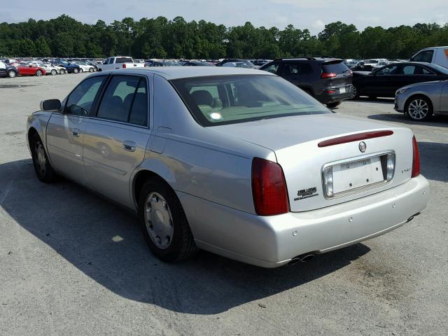 1G6KE57Y3YU227158 - 2000 CADILLAC DEVILLE DH SILVER photo 3