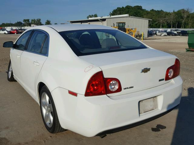 1G1ZA5EU1BF288178 - 2011 CHEVROLET MALIBU LS WHITE photo 3