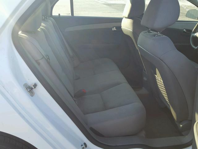 1G1ZA5EU1BF288178 - 2011 CHEVROLET MALIBU LS WHITE photo 6