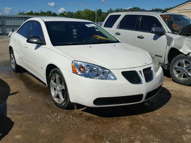 1G2ZG58N674223392 - 2007 PONTIAC G6 BASE WHITE photo 1