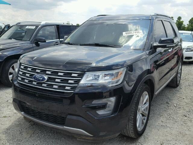 1FM5K7F80HGC23952 - 2017 FORD EXPLORER L 黑色 照片 2