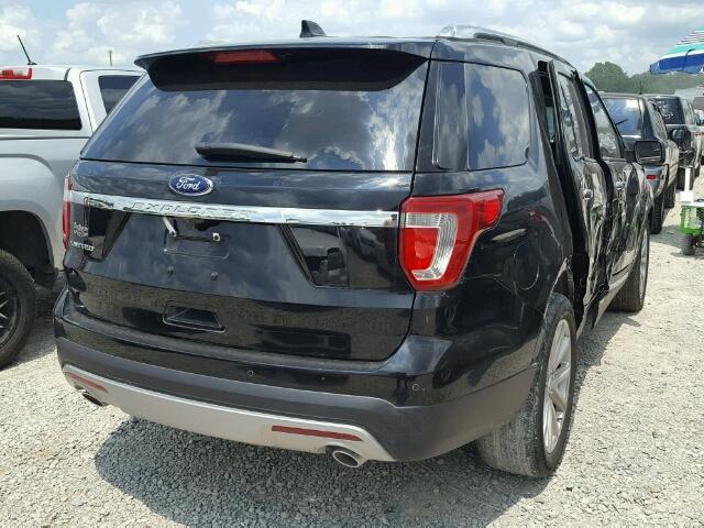 1FM5K7F80HGC23952 - 2017 FORD EXPLORER L 黑色 照片 4