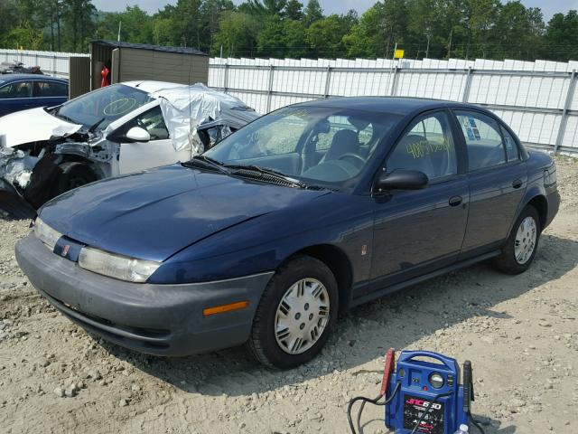 1G8ZH528XXZ311242 - 1999 SATURN SL1 BLUE photo 2