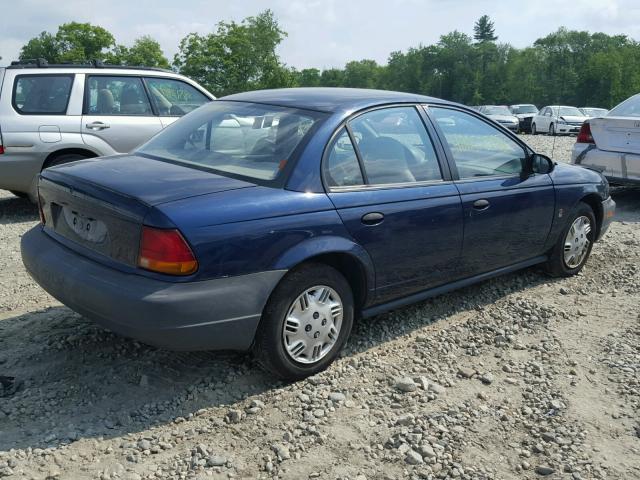 1G8ZH528XXZ311242 - 1999 SATURN SL1 BLUE photo 4