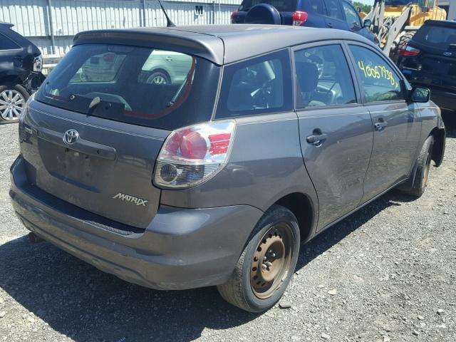 2T1KR32E56C623783 - 2006 TOYOTA COROLLA MA GRAY photo 4