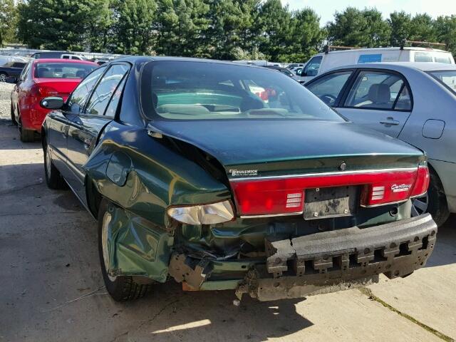 2G4WS52J621154237 - 2002 BUICK CENTURY CU GREEN photo 3