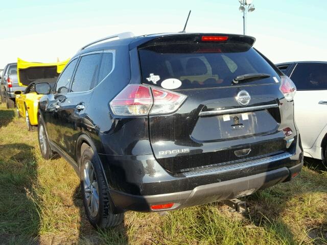 5N1AT2MT9EC808201 - 2014 NISSAN ROGUE BLACK photo 3