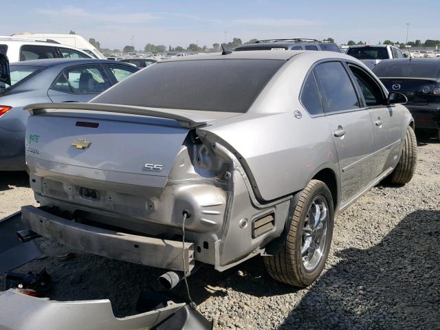 2G1WD58C089128520 - 2008 CHEVROLET IMPALA SUP 银色 照片 4