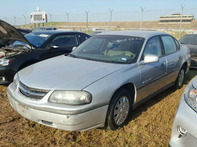 2G1WF52E349290785 - 2004 CHEVROLET IMPALA 银色 照片 2