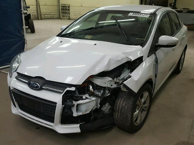 1FADP3F29EL234091 - 2014 FORD FOCUS SE WHITE photo 2