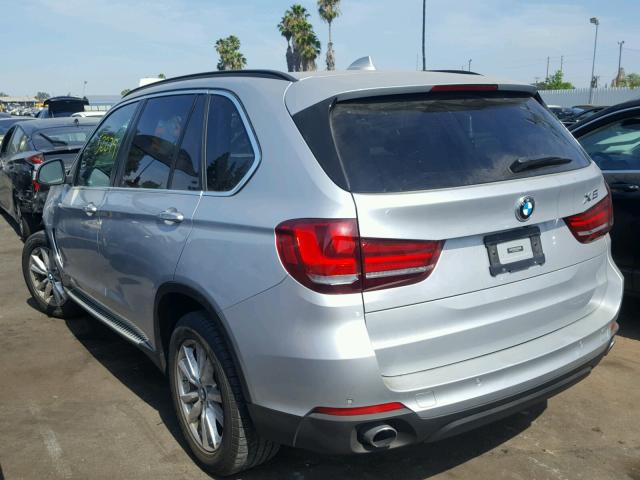 5UXKR2C5XE0H31335 - 2014 BMW X5 SDRIVE3 SILVER photo 3