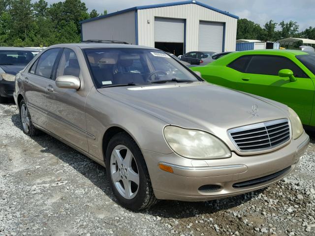 WDBNG70J52A265169 - 2002 MERCEDES-BENZ S 430 GOLD photo 1