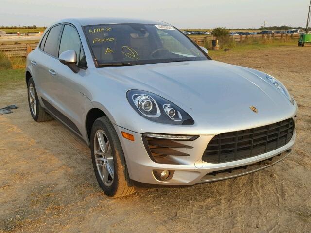 WP1AA2A51HLB06974 - 2017 PORSCHE MACAN SILVER photo 1