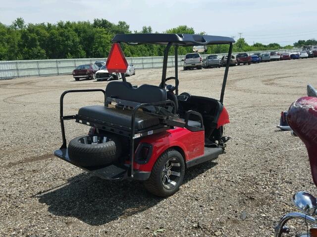 5326638 - 2014 EZGO GOLF CART RED photo 4