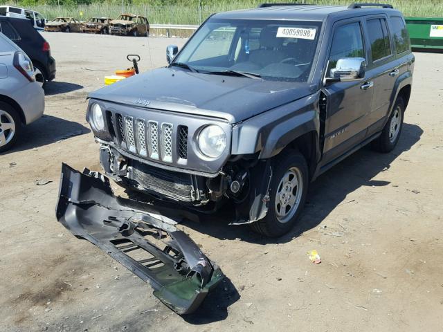 1C4NJRAB9CD503157 - 2012 JEEP PATRIOT GRAY photo 2