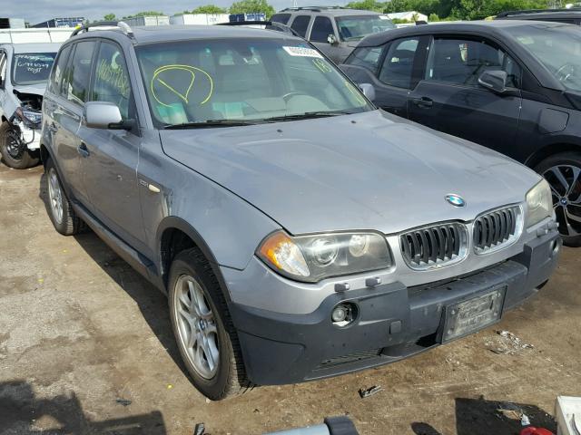 WBXPA73414WC37849 - 2004 BMW X3 2.5I GRAY photo 1