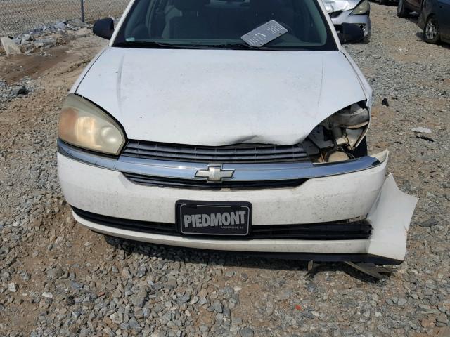 1G1ZT54895F197291 - 2005 CHEVROLET MALIBU LS თეთრი ფოტო 10