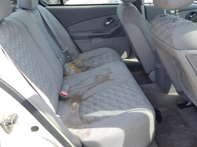 1G1ZT54895F197291 - 2005 CHEVROLET MALIBU LS თეთრი ფოტო 6