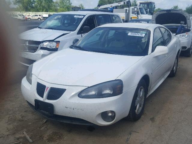 2G2WP552381179443 - 2008 PONTIAC GRAND PRIX WHITE photo 2
