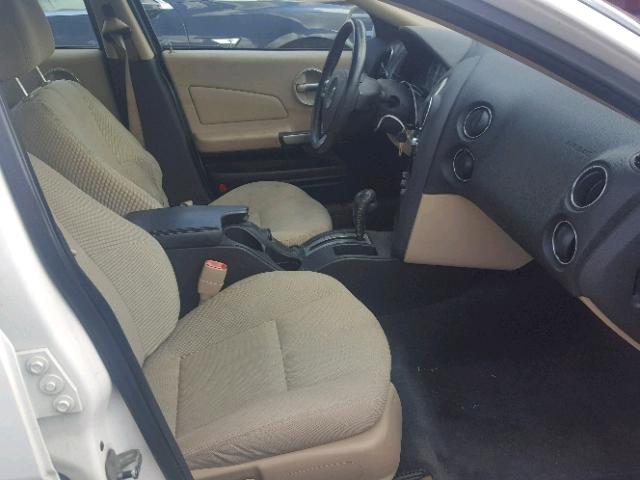 2G2WP552381179443 - 2008 PONTIAC GRAND PRIX WHITE photo 5