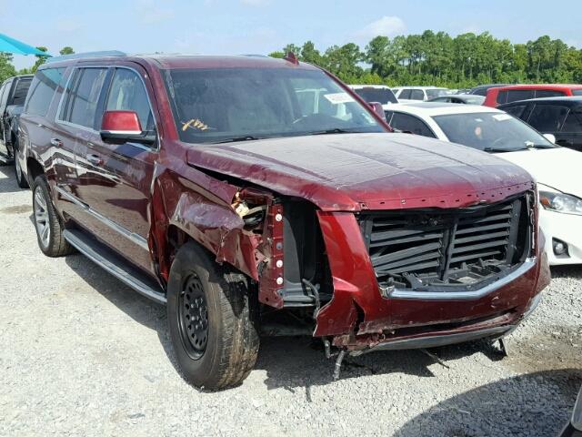 1GYS3HKJ4HR142454 - 2017 CADILLAC ESCALADE E RED photo 1