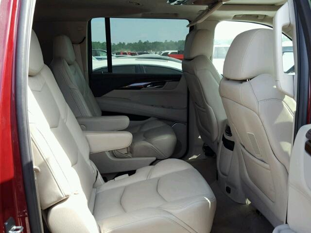 1GYS3HKJ4HR142454 - 2017 CADILLAC ESCALADE E RED photo 6