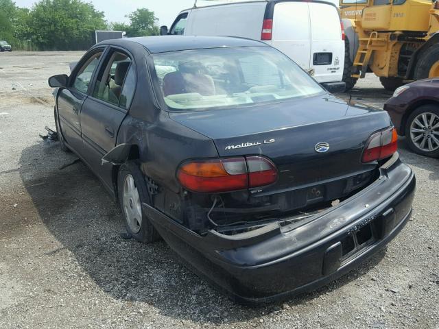 1G1NE52J516165706 - 2001 CHEVROLET MALIBU LS 黑色 照片 3