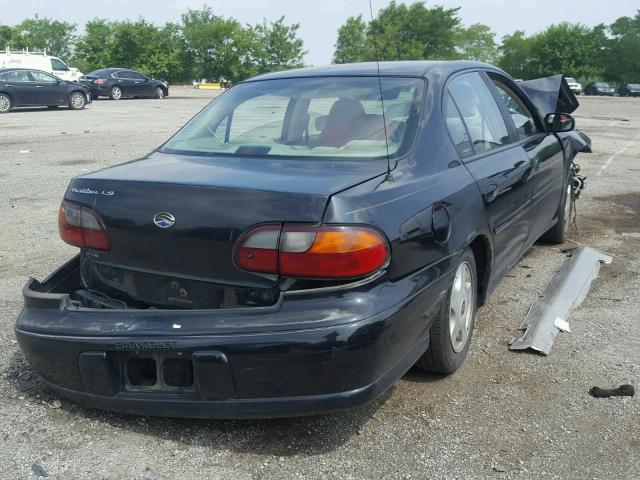 1G1NE52J516165706 - 2001 CHEVROLET MALIBU LS 黑色 照片 4
