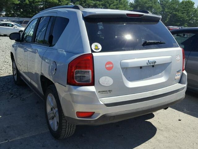 1J4NT1FA8BD138233 - 2011 JEEP COMPASS SP SILVER photo 3