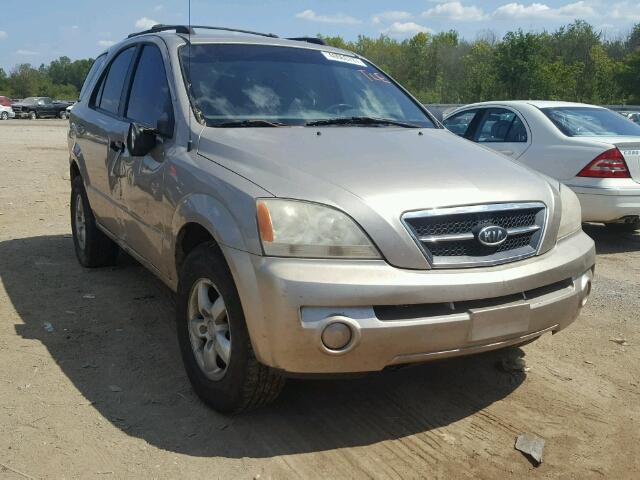 KNDJD733465547162 - 2006 KIA SORENTO EX TAN photo 1