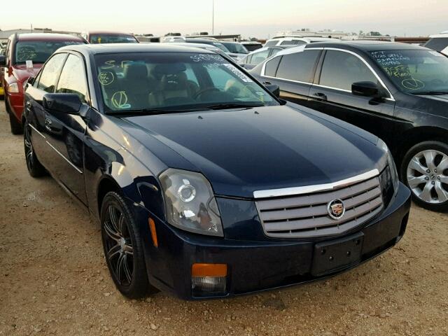 1G6DM577740109330 - 2004 CADILLAC CTS BLACK photo 1