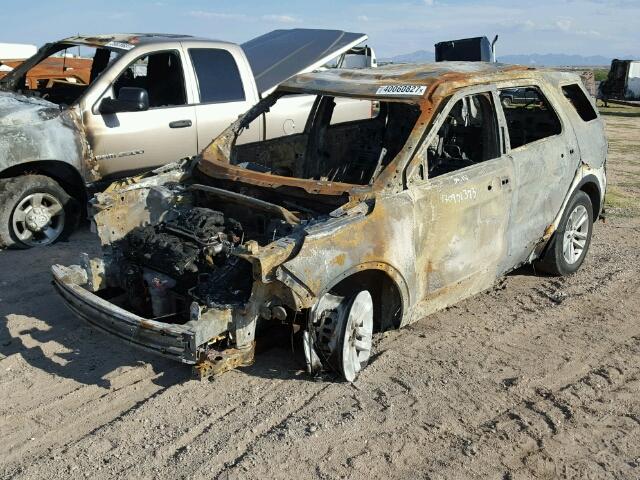 1FM5K8D81EGA13767 - 2014 FORD EXPLORER X BURN photo 2