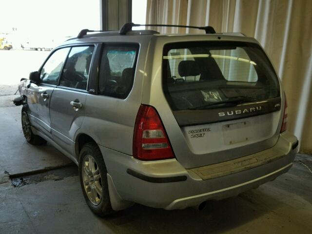 JF1SG69694H762237 - 2004 SUBARU FORESTER 2 SILVER photo 3