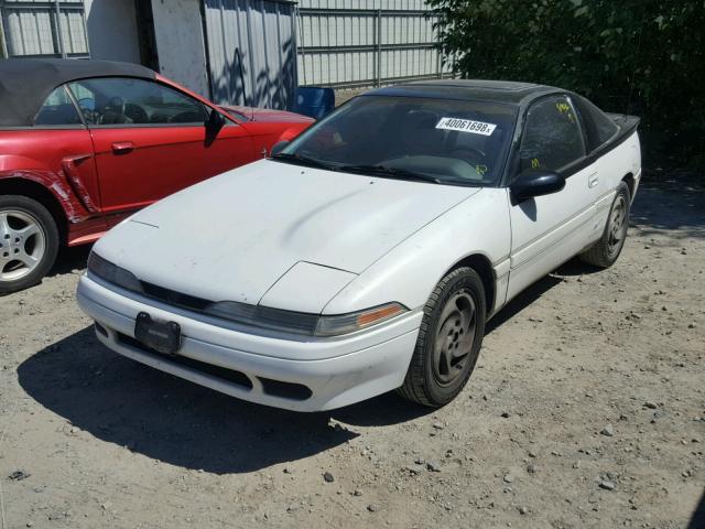 4E3CS44R1LE057024 - 1990 EAGLE TALON WHITE photo 2