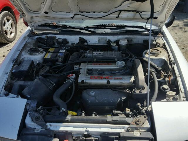 4E3CS44R1LE057024 - 1990 EAGLE TALON WHITE photo 7