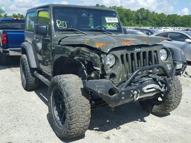 1C4AJWAG8FL641050 - 2015 JEEP WRANGLER S Yaşıl foto 1