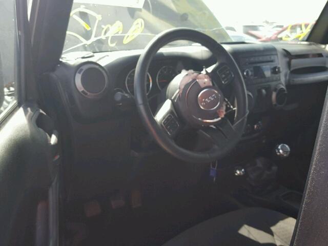 1C4AJWAG8FL641050 - 2015 JEEP WRANGLER S Yaşıl foto 9