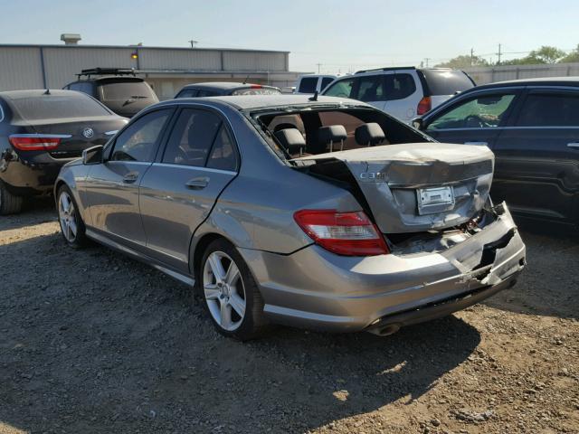 WDDGF5EB2BA516674 - 2011 MERCEDES-BENZ BENZ SILVER photo 3